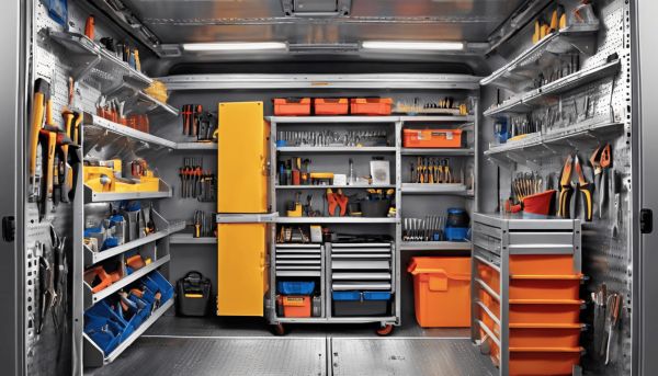 Rangement véhicule utilitaire : optimisez l’organisation de votre espace